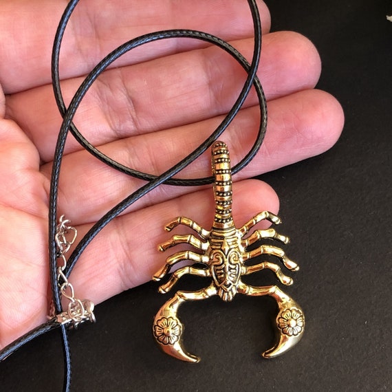 Scorpio Jewelry, Scorpion Pendant, Scorpio Neckla… - image 2