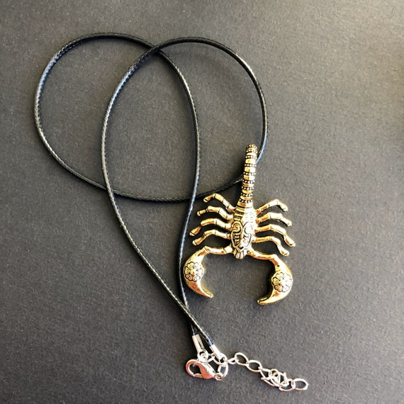 Scorpio Jewelry, Scorpion Pendant, Scorpio Neckla… - image 4