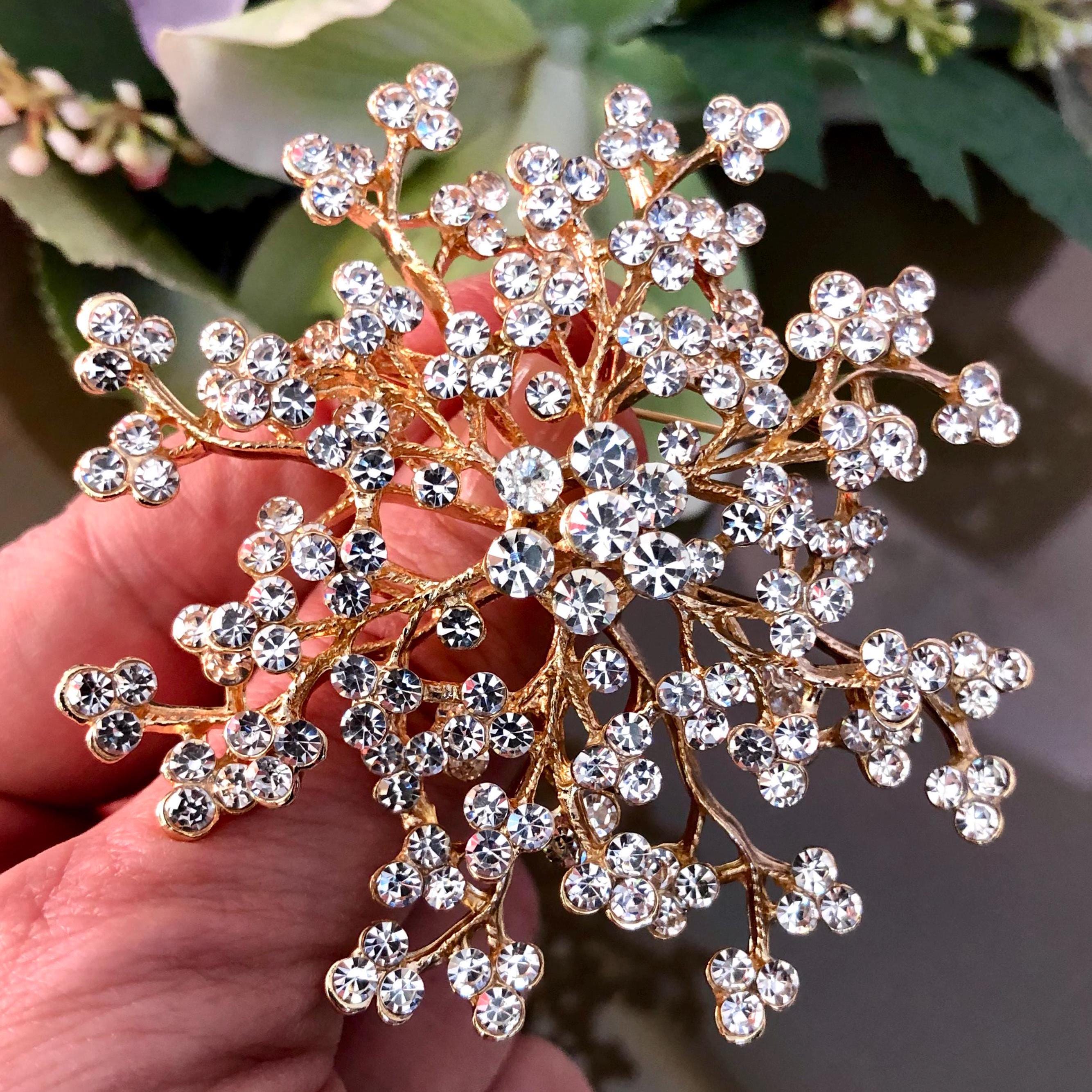 Large Vintage Brooch - Etsy