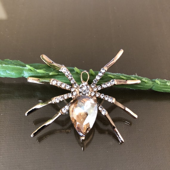 Spider Brooch or PENDANT, Spider Jewelry, Spider J
