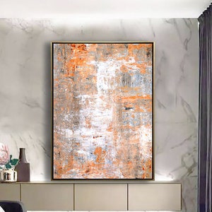 Beige Painting / Extra Large Wall Art / Large Original Abstract Oil Painting / Contemporary Art / Oversize Large Wall Art Decor image 1