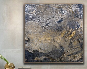 Extra Large Wall Art / Large Original Abstract Painting / Brown painting / Bronze Painting / Large Canvas Art / Paintings On Canvas