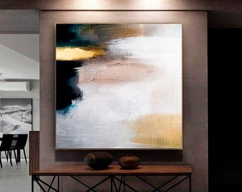 Abstract Painting Original Large Gold Painting Contemporary Art Painting Canvas Painting Original Room Art Wall Painting For Living Room