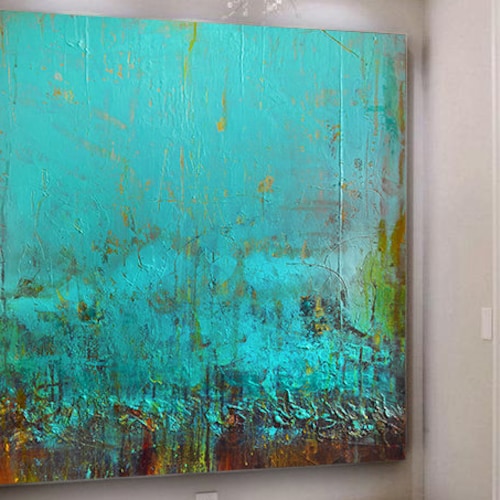 Large Original Abstract Oil Painting / Extra Large Wall Art / - Etsy