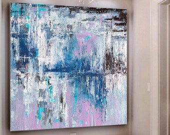 Large Original Abstract Oil Painting / Contemporary Art / Hand-painted Large Wall Art Decor/ Extra Large Oil painting / Large Canvas Art