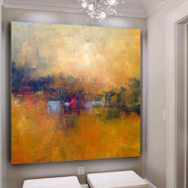 Large Acrylic Painting - Etsy