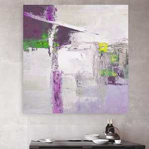 Kleurrijk abstract acrylschilderij, kunst aan de grote muur, abstracte canvaskunst, extra grote muurkunst, extra groot schilderij, kunst aan de muur