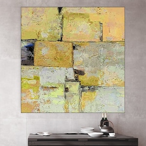 Large Painting On Canvas Original Wall Art Gold Painting Beige Painting Contemporary Art Original Painting Canvas Abstract Room Decor