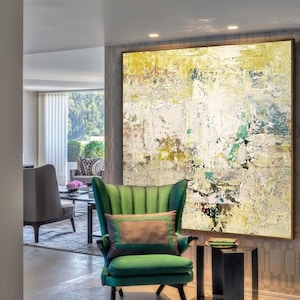 Extra Large Painting / Oversize Abstract Painting / Oil Abstract Painting / Large Original Abstract Art / Colorful Canvas Art / Nature Art