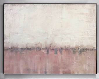 Große Abstrakte Graue Bilder Auf Leinwand Silber Moderne Acrylbilder Original Zeitgenössische Wand Kunst Einzigartige Gemälde Für Wohnzimmer Dekor