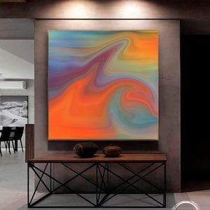 Extra Large Wall Art / Large Original Abstract Painting / Rainbow painting / Colorful Painting / Large Canvas Art / Paintings On Canvas