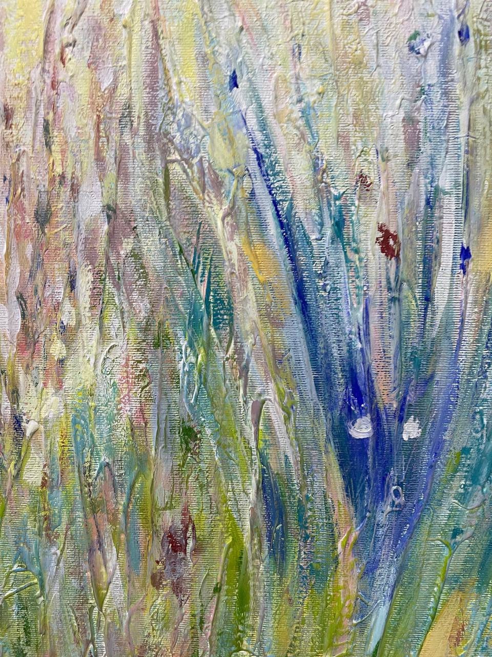 Blooming Garden Painting / Oversize Abstract Painting / Landscape Painting  / Large Original Abstract Art / Colorful Canvas Art / Nature Art 