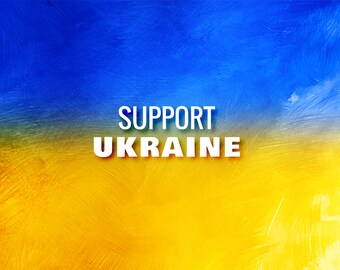 Stand with Ukraine Pray for Ukraine Digital Art Stand with Ukraine Digital Print download Ukraine Digital file Everything will be Ukraine