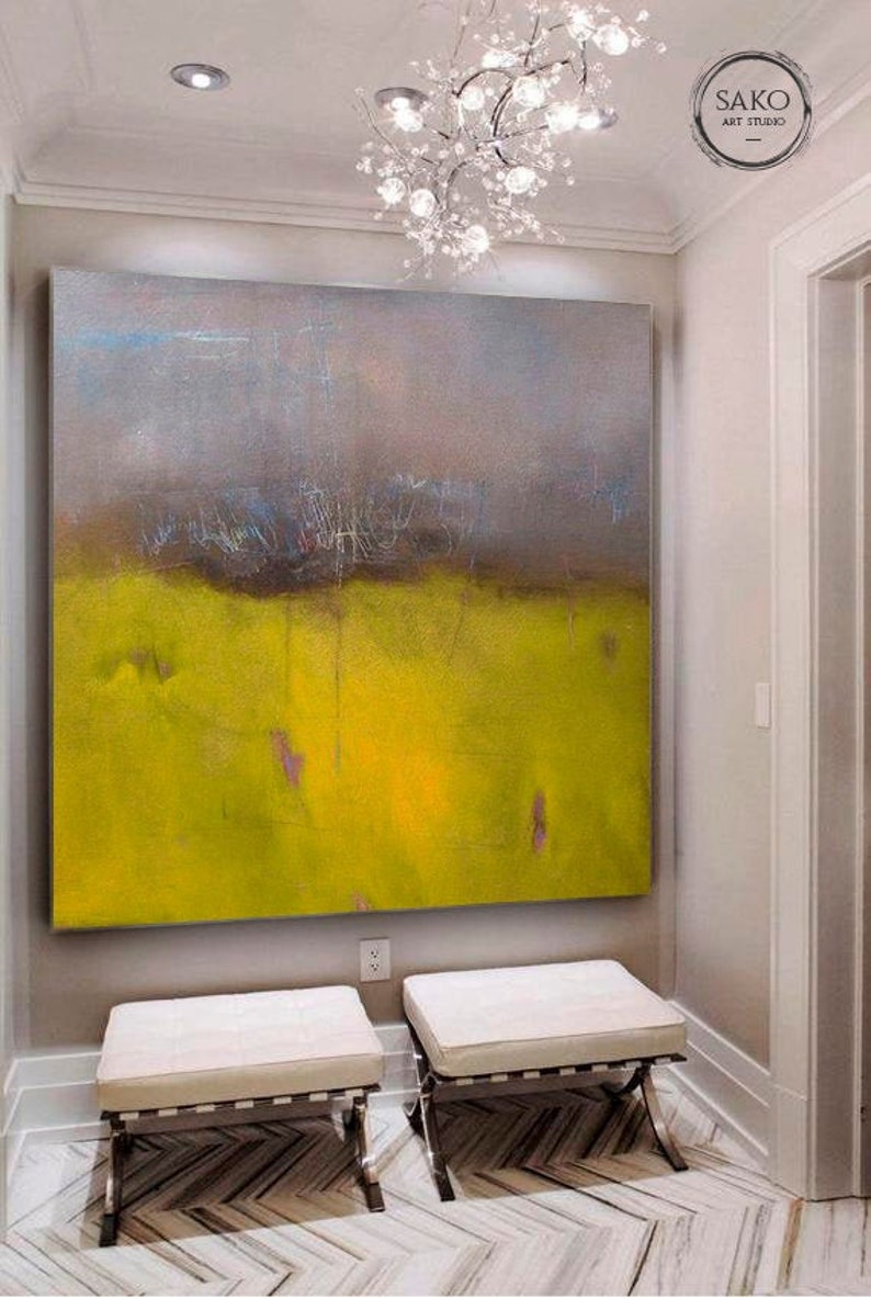 Extra Large Wall Art / Large Original Abstract Painting / Etsy