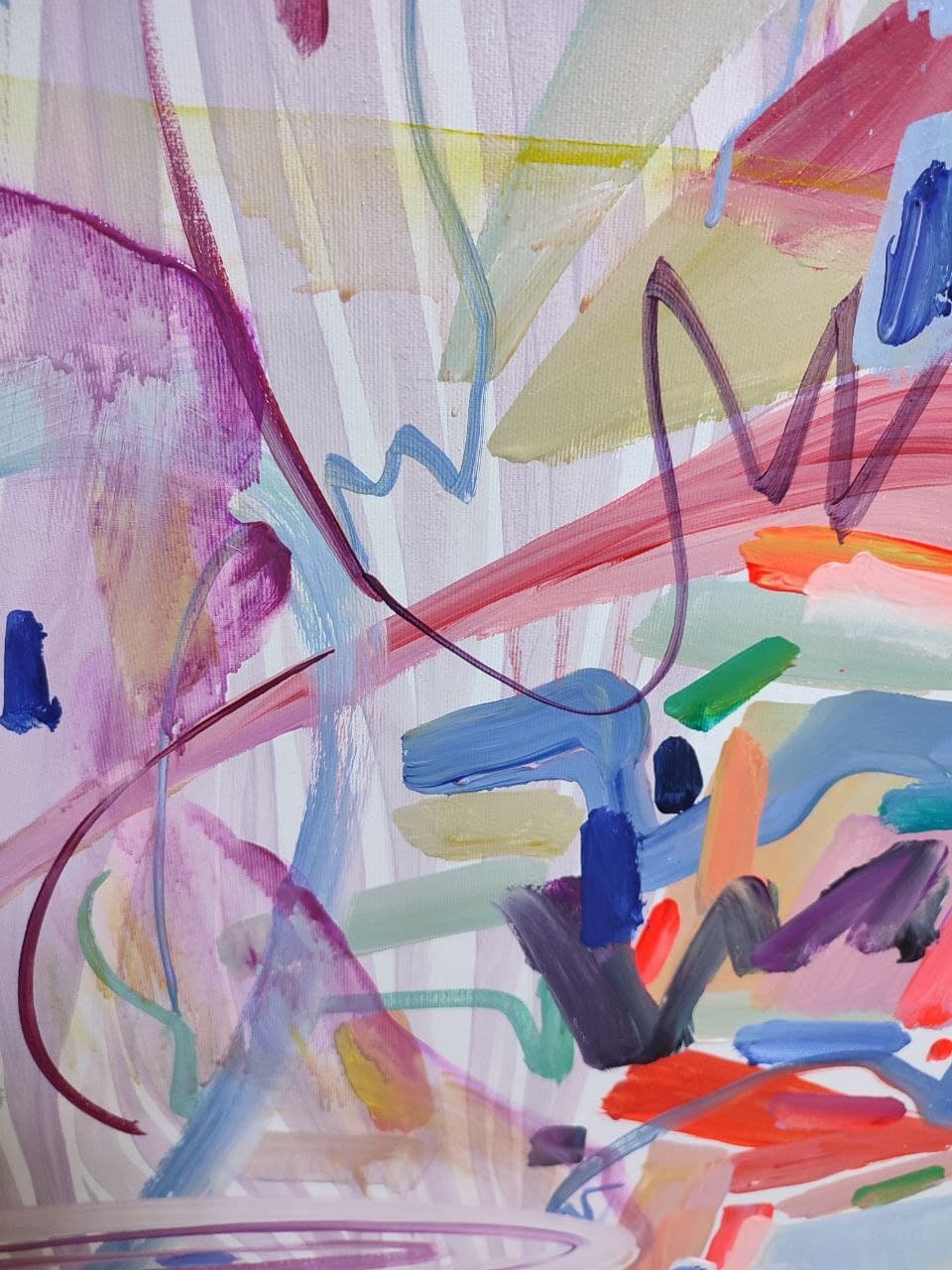 Large Original Abstract Oil Painting / Contemporary Art / | Etsy