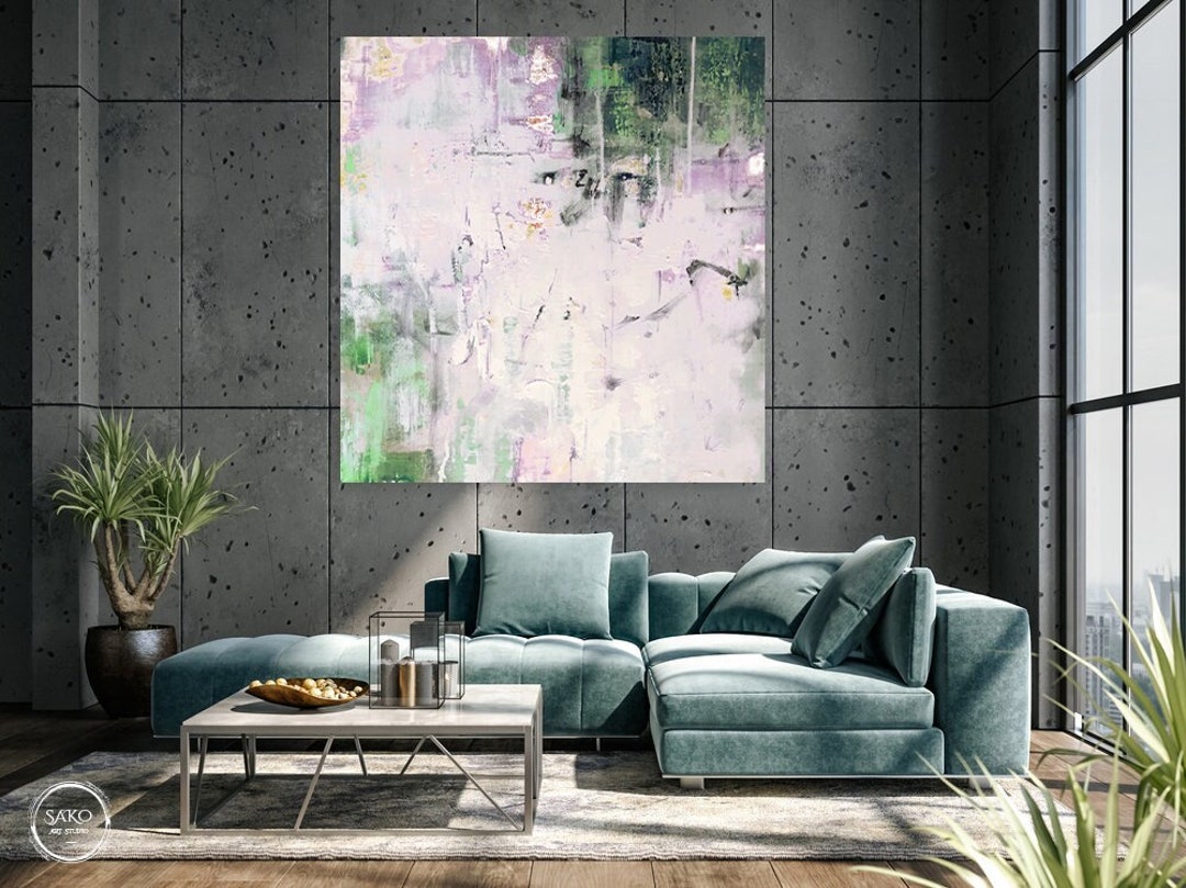 Original Abstract Painting, Extra Large Wall Art, Textured Canvas Art ...