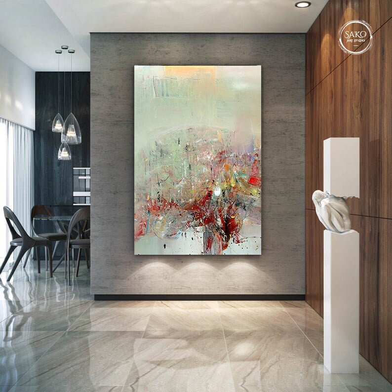 Abstract Oil Painting Original / Contemporary Art / - Etsy