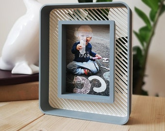 Free Standing, Aesthetic Photo Frame, Nordic minimalist style, Made from BIO plastic