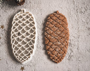 Spruce cone cookie cutter