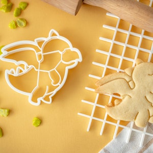 Dragon Cookie Cutter – Fantasy Baking Tool, Dragon Shaped Cutter, Food Safe Plastic, Kids Baking, Dragon Party Decor