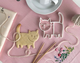 Fat Cat Cookie Cutter