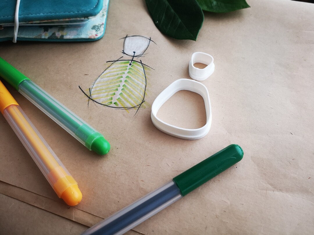 Trapezoid Clay Cutter Set for Earrings Wristbands Hair Etsy