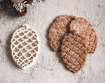 Pine cone cookie cutter