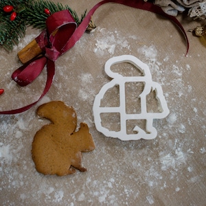EICHHÖRNCHEN COOKIE CUTTER, Wald-Motiv