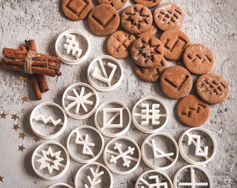 Ancient Protective Symbol Cookie cutter , Protective Symbols to ward off evil and bad luck, to guard Home,Health and Business