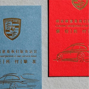 Tarjeta de presentación personalizada con estampado de lámina dorada de lujo, tarjetas de presentación con lámina dorada
