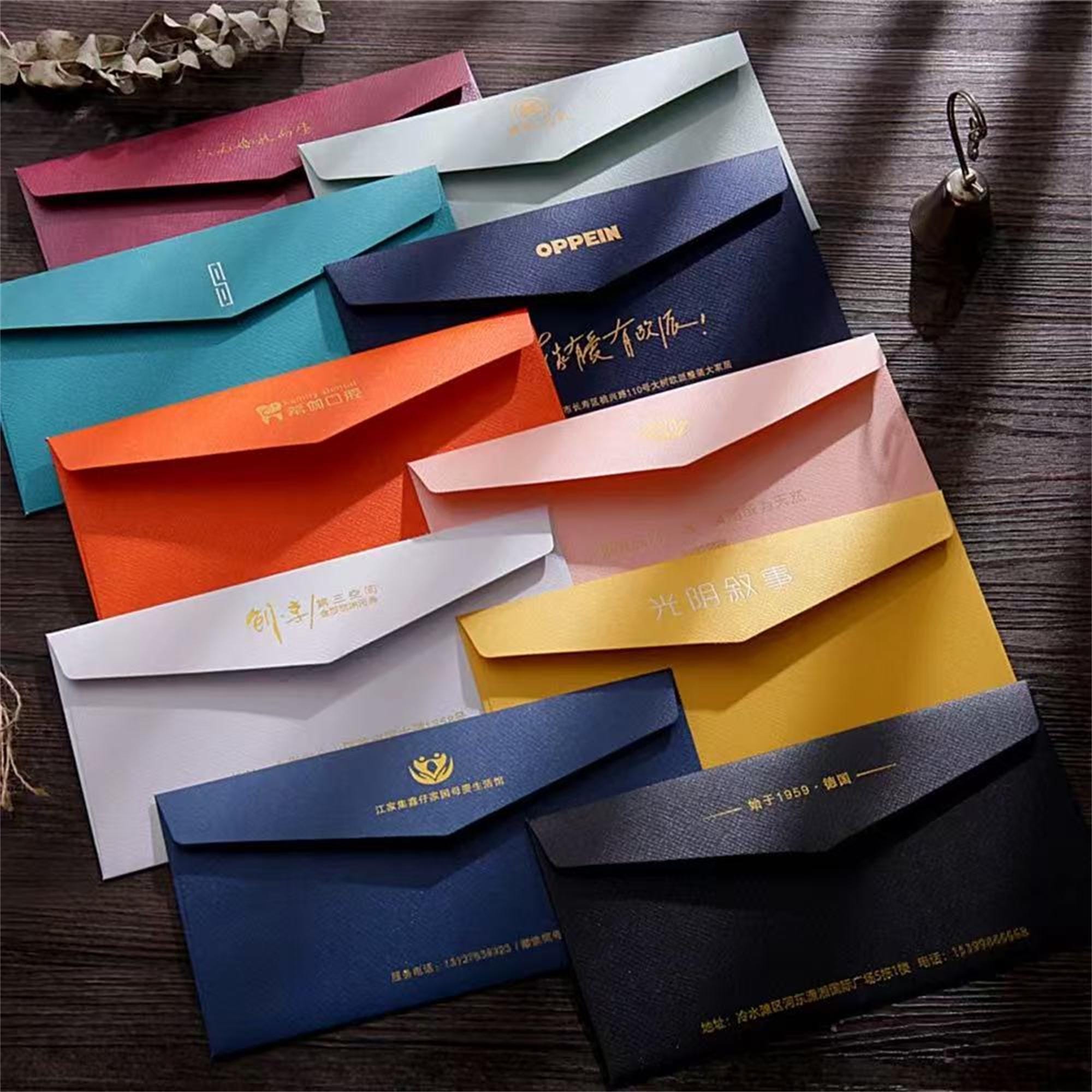 Personalised Foiled Stamping Envelopes, Print on Custom Foil Stamping ...