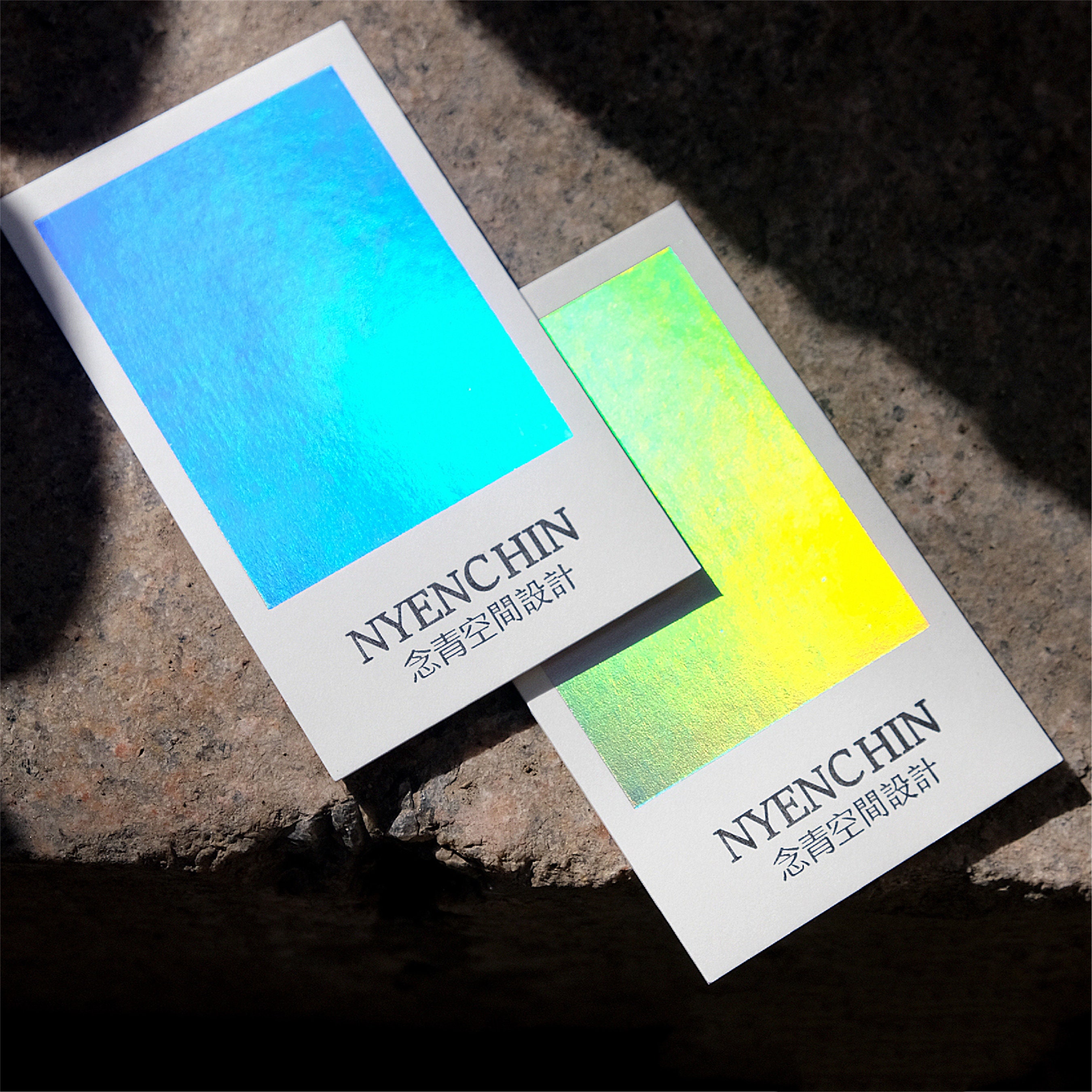 holographic business cards printing Plastic Business Cards | Holographic Foil main image 1
