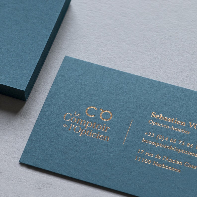 Luxury Foil Stamping Business Card image 5