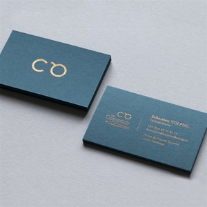 Luxury Foil Stamping Business Card image 4