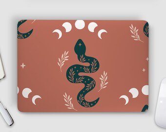 SNAKE MOON UNIVERSAL Laptop Skin, Computer Skin, Laptop Sticker Decal, Full Coverage Protective Laptop Skin