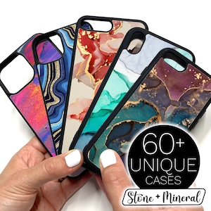 Stone & Mineral 60+ iPhone Cases 14 13 12 Pro Max Case iPhone 13 12 Mini Case iPhone XR iPhone XS Max Case iPhone 7 8 14 Plus iPhone SE Case
