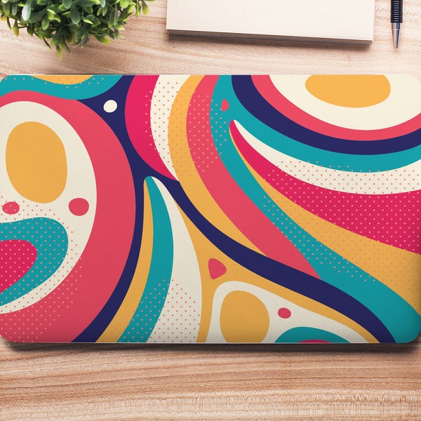 GROOVY POP UNIVERSAL Laptop Skin, Computer Skin, Laptop Aufkleber Aufkleber, vollflächige schützende Laptop Skin