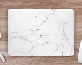 Subtle Marble Stone Texture Laptop Skin, Macbook Skin, Computer Decal Sticker Full Coverage Laptop Skin