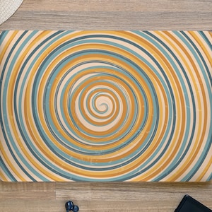 RAINBOW SWIRL UNIVERSAL Laptop Skin, Computer Skin, Laptop Sticker Decal, Full Coverage Protective Laptop Skin