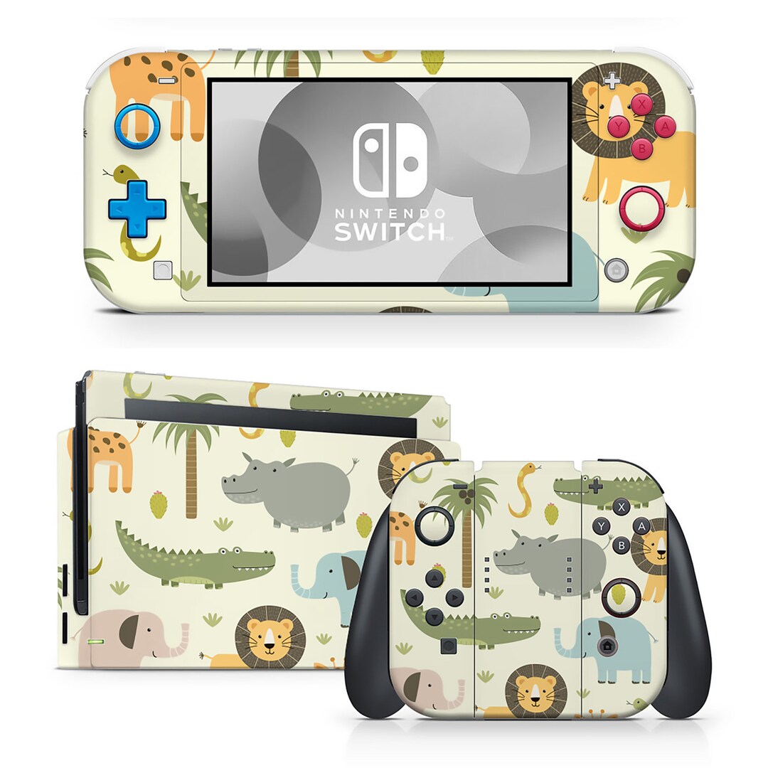 Nintendo Switch sahara Sahara Desert Jungle Animal Pattern Nintendo Switch Skin