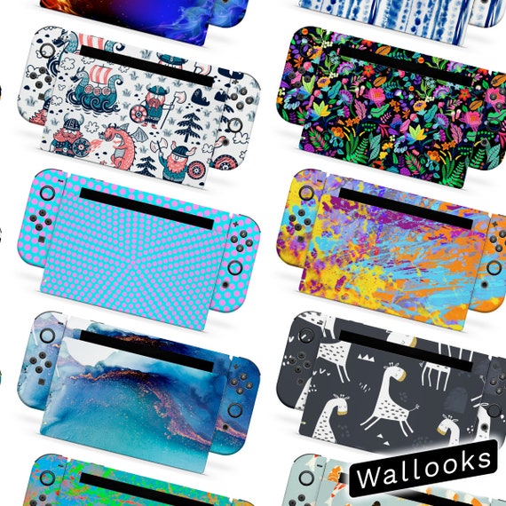 Nintendo Switch sahara Sahara Desert Jungle Animal Pattern Nintendo Switch Skin
