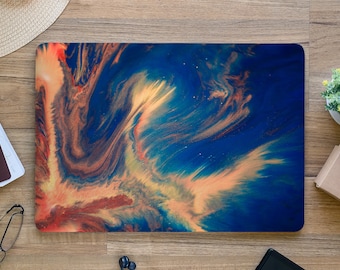Sandblast Spray Abstract Design Laptop Skin, Macbook Skin, Computer Decal Sticker Full Coverage Laptop Skin