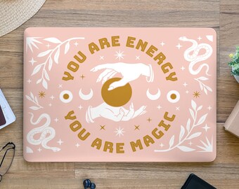 MAGIC ENERGY UNIVERSAL Laptop Skin, Computer Skin, Laptop Sticker Decal, Full Coverage Protective Laptop Skin