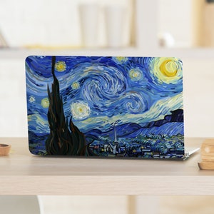 Skórka na laptopa STARRY NIGHT UNIVERSAL, skórka na komputer, naklejka na laptopa, pełna ochronna skórka na laptopa