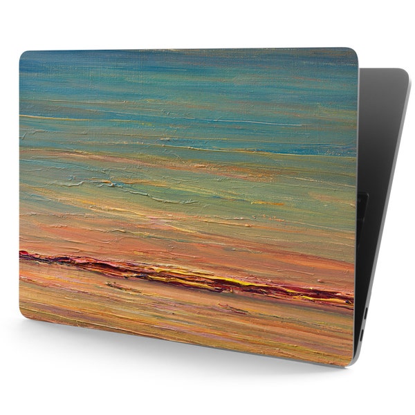 Oil Painting Abstract Sunset Artwork UNIVERSAL Laptop Skin, Macbook Skin, Computer Decal Sticker Full Coverage Laptop Sticker Skin Decal