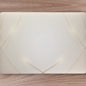 LUXURIOUS LINES UNIVERSAL Laptop Skin, Computer Skin, Laptop Sticker Decal, Full Coverage Protective Laptop Skin