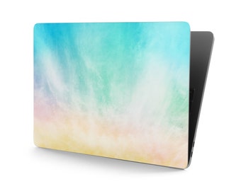 Subtle Watercolor Wash Texture Artwork UNIVERSAL Laptop Skin, Macbook Skin, Computer Decal Sticker Full Coverage Laptop Sticker Skin Decal