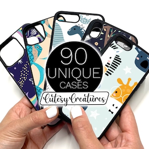 Cutesy Creatures iPhone 14 13 12 11 Pro Max case iPhone 13 12 mini case iPhone XR iPhone XS Max Case iPhone 7 8 14 Plus iPhone SE Case
