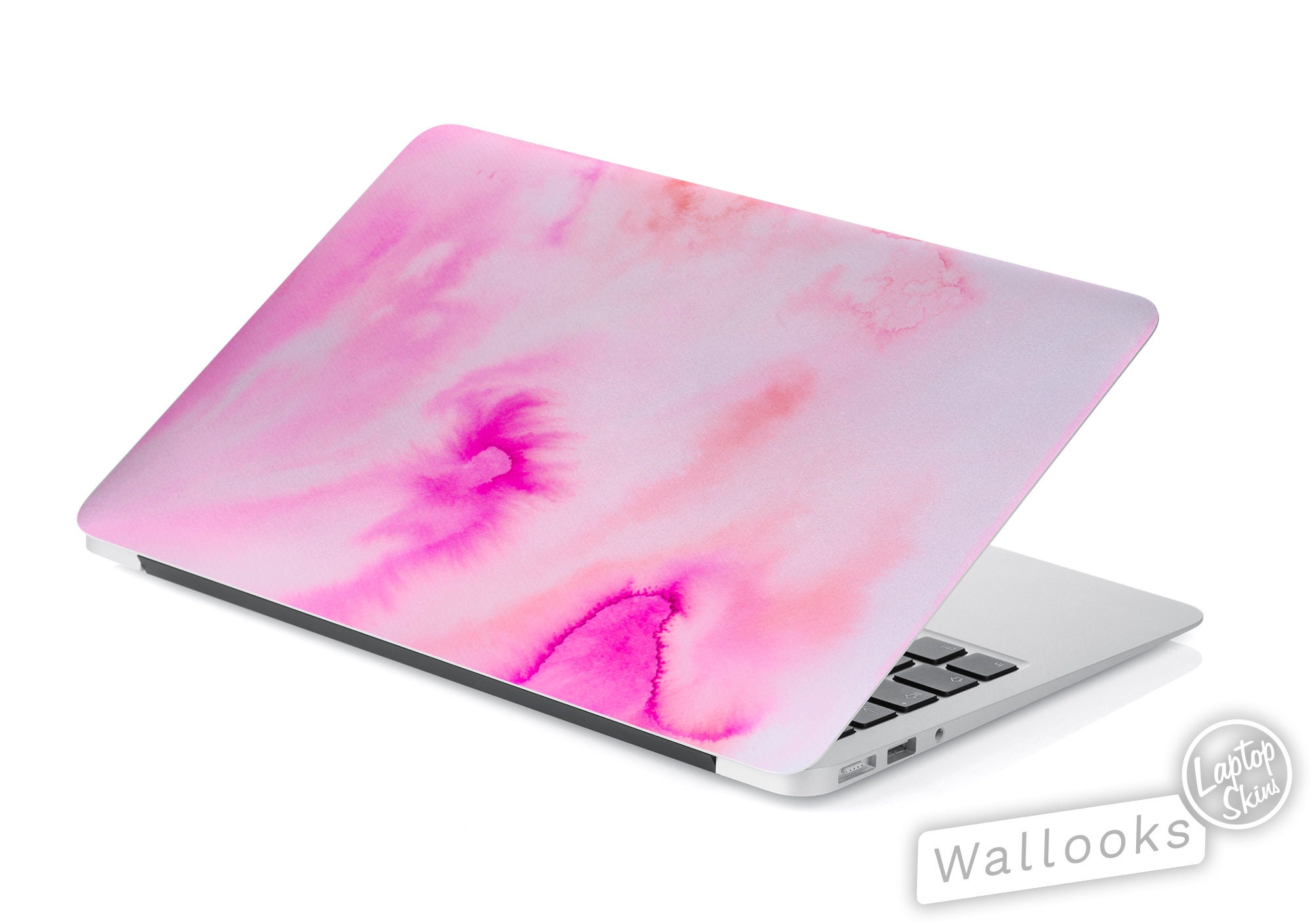 PINK ON PINK Art Universal Laptop Skin, Computer Decal Sticker Full ...
