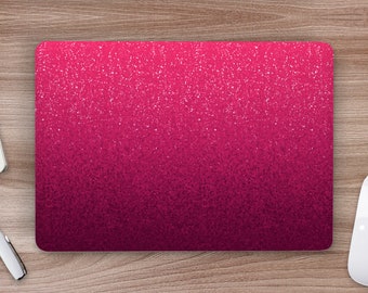 PINK GLITTER UNIVERSAL Laptop Skin, Computer Skin, Laptop Sticker Decal, Full Coverage Protective Laptop Skin